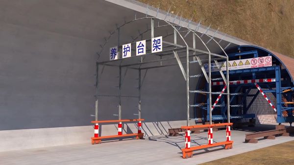 细河区隧道施工动画制作公司 - 隧道施工工艺和施工方法 - 隧道施工汇报动画视频 - bim 工程施工动画